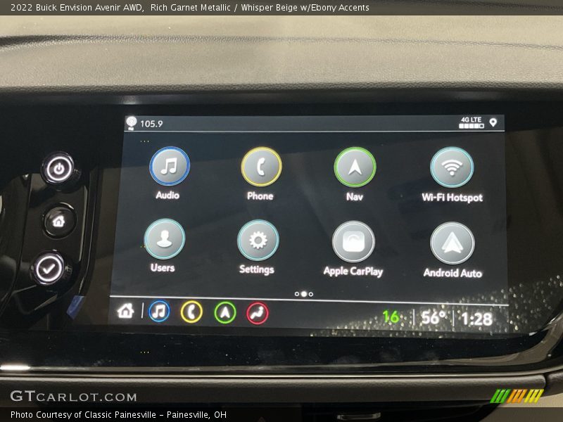 Rich Garnet Metallic / Whisper Beige w/Ebony Accents 2022 Buick Envision Avenir AWD