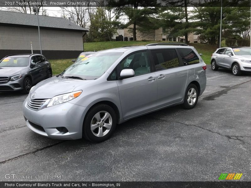 Predawn Gray Mica / Ash 2017 Toyota Sienna LE