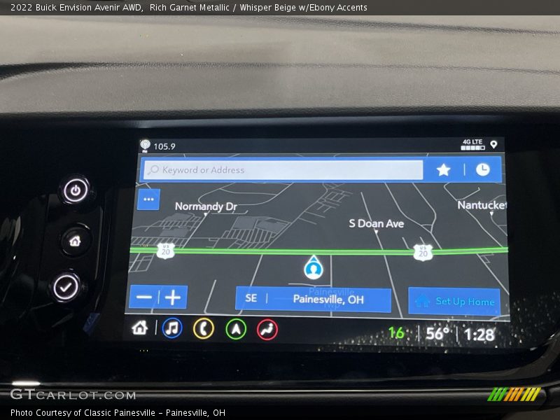 Rich Garnet Metallic / Whisper Beige w/Ebony Accents 2022 Buick Envision Avenir AWD