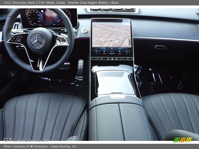 Selenite Gray Magno (Matte) / Black 2022 Mercedes-Benz S 500 4Matic Sedan