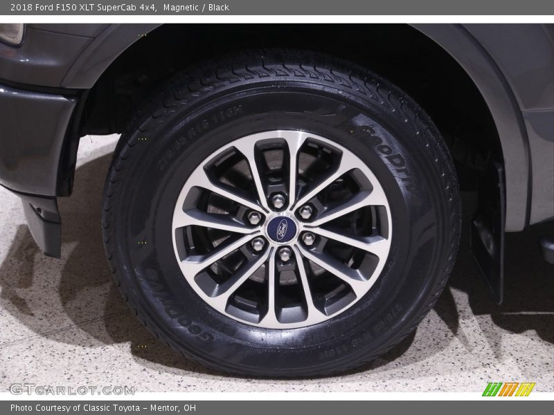 Magnetic / Black 2018 Ford F150 XLT SuperCab 4x4