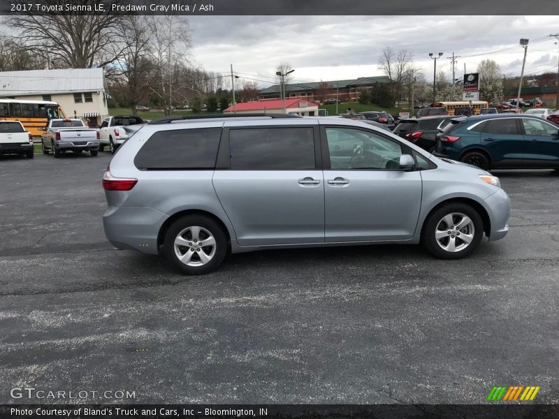 Predawn Gray Mica / Ash 2017 Toyota Sienna LE