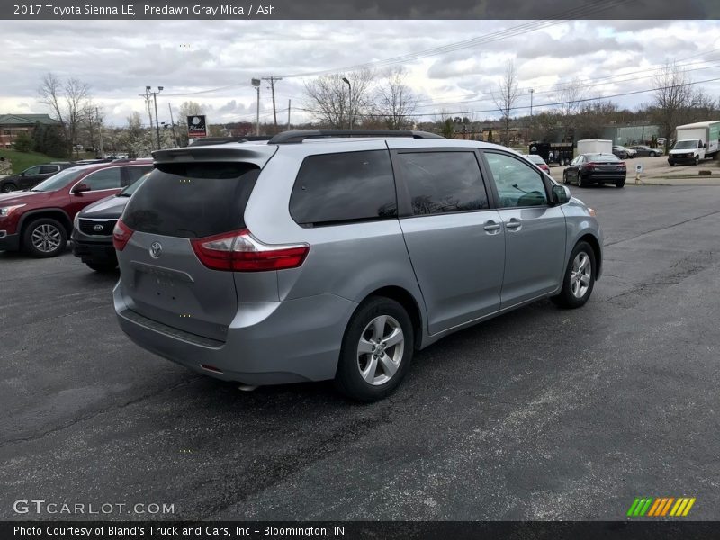Predawn Gray Mica / Ash 2017 Toyota Sienna LE