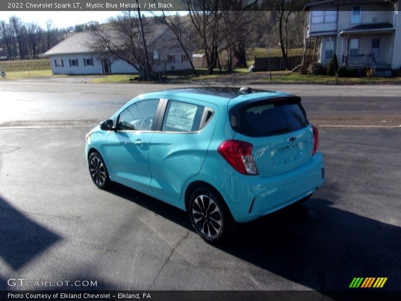 Mystic Blue Metallic / Jet Black 2022 Chevrolet Spark LT