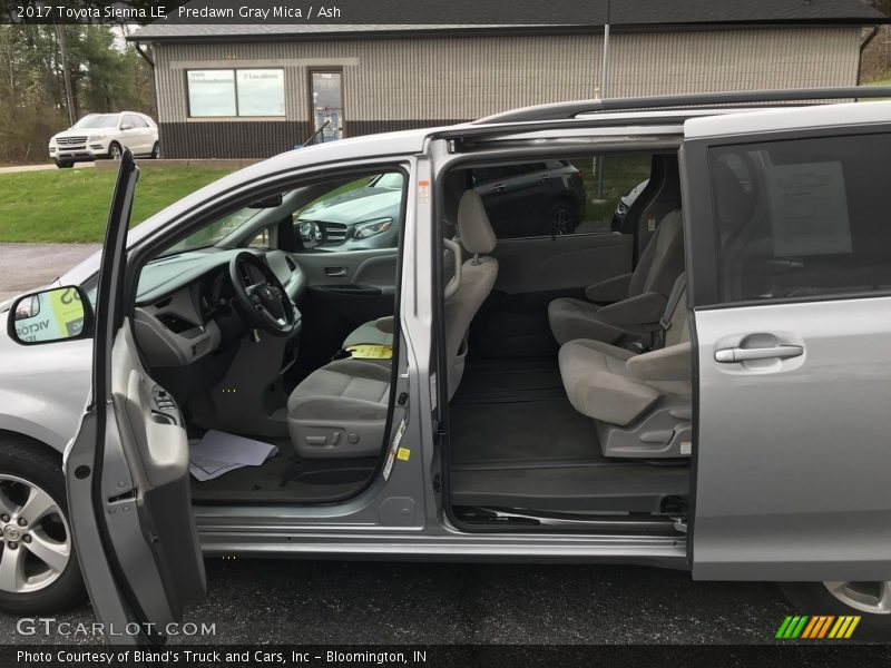Predawn Gray Mica / Ash 2017 Toyota Sienna LE