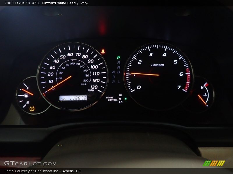 Blizzard White Pearl / Ivory 2008 Lexus GX 470