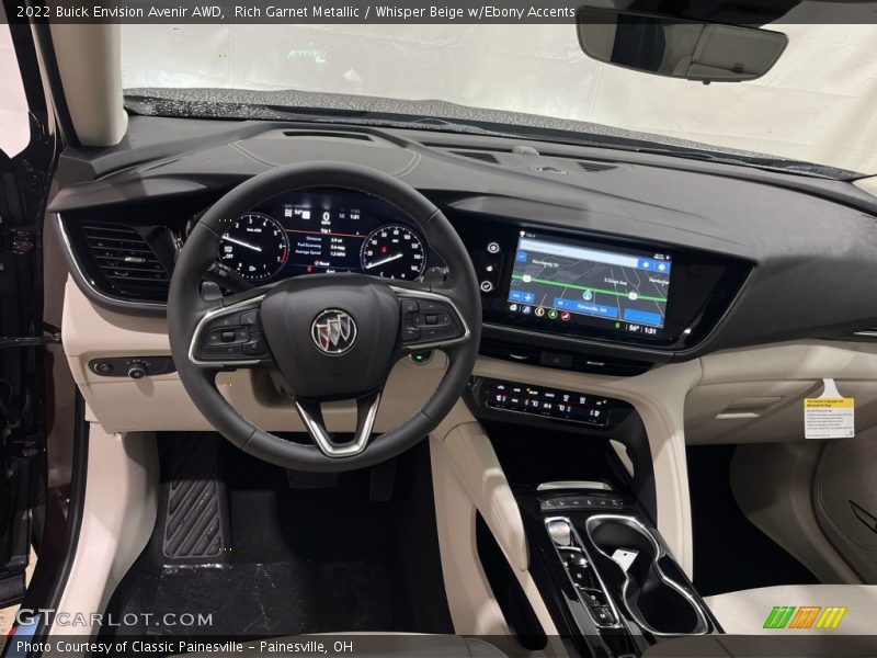 Dashboard of 2022 Envision Avenir AWD