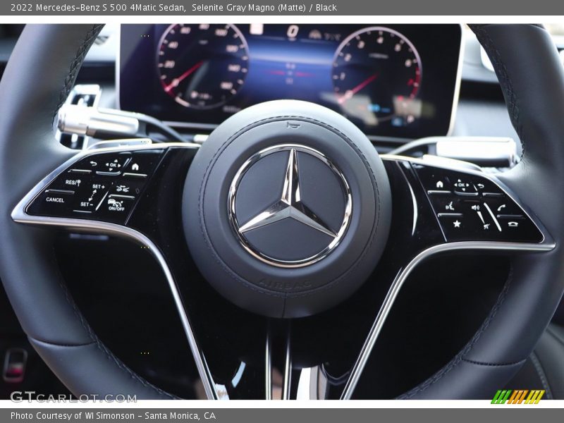  2022 S 500 4Matic Sedan Steering Wheel