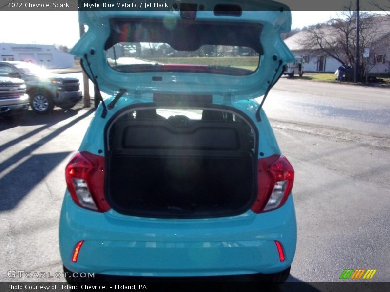 Mystic Blue Metallic / Jet Black 2022 Chevrolet Spark LT