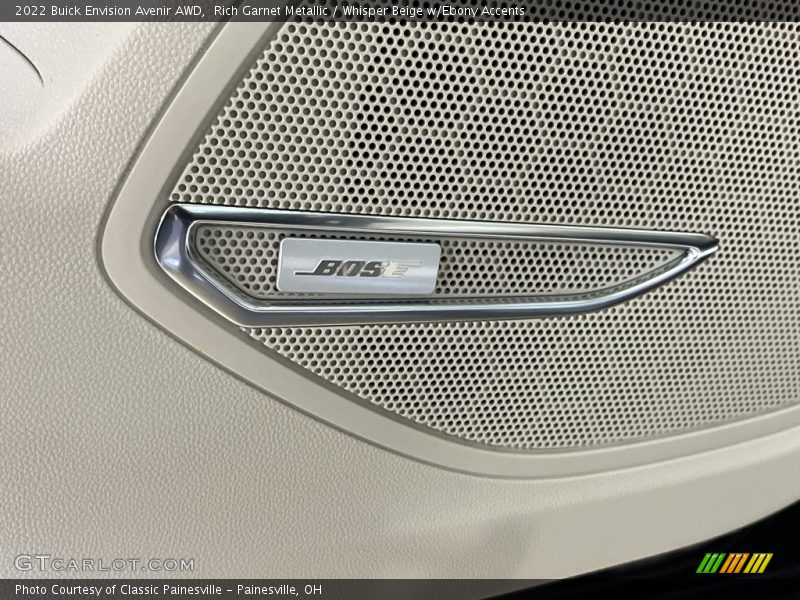 Rich Garnet Metallic / Whisper Beige w/Ebony Accents 2022 Buick Envision Avenir AWD