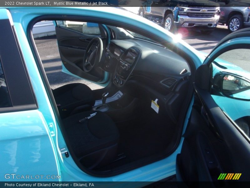 Mystic Blue Metallic / Jet Black 2022 Chevrolet Spark LT