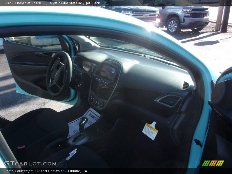 Mystic Blue Metallic / Jet Black 2022 Chevrolet Spark LT
