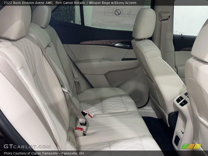 Rich Garnet Metallic / Whisper Beige w/Ebony Accents 2022 Buick Envision Avenir AWD
