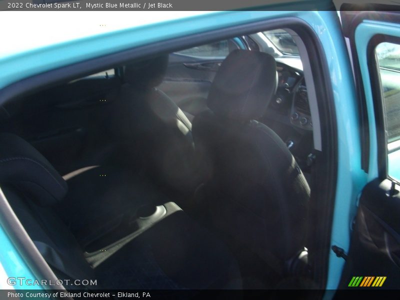 Mystic Blue Metallic / Jet Black 2022 Chevrolet Spark LT