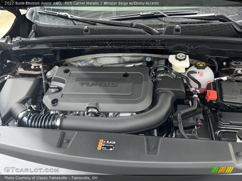  2022 Envision Avenir AWD Engine - 2.0 Liter Turbocharged DOHC 16-Valve VVT 4 Cylinder