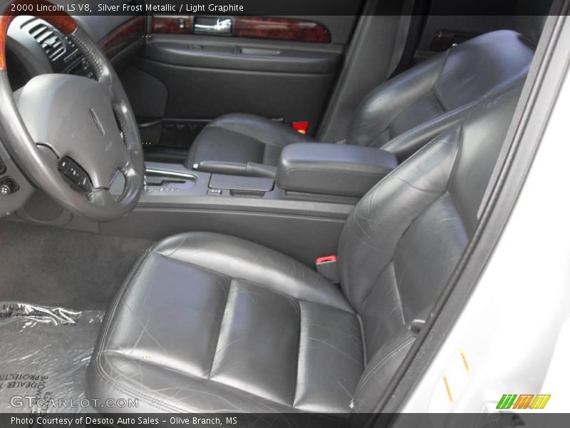 Silver Frost Metallic / Light Graphite 2000 Lincoln LS V8