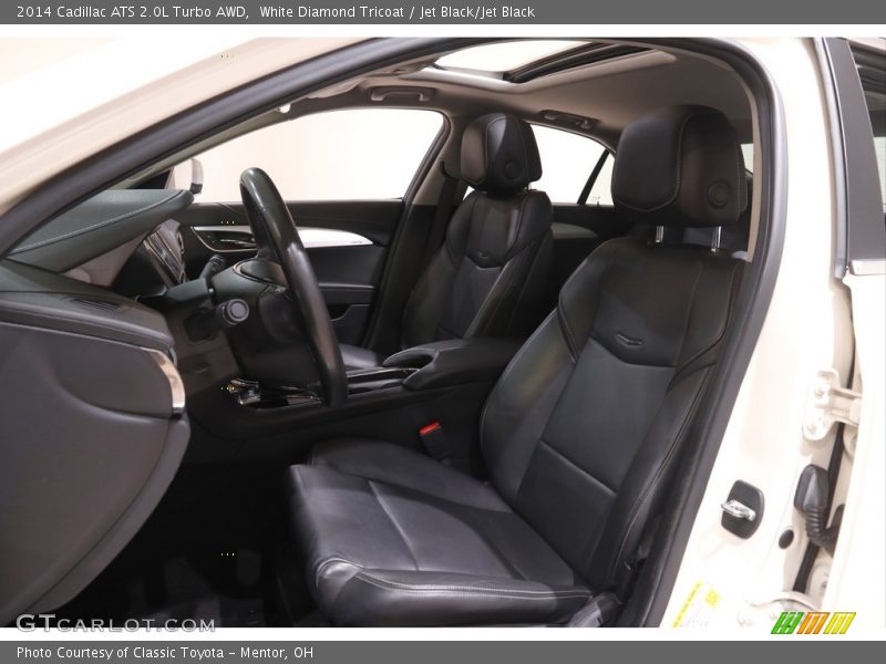 White Diamond Tricoat / Jet Black/Jet Black 2014 Cadillac ATS 2.0L Turbo AWD
