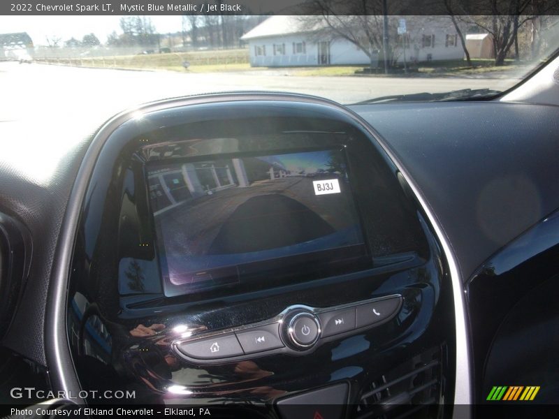 Mystic Blue Metallic / Jet Black 2022 Chevrolet Spark LT