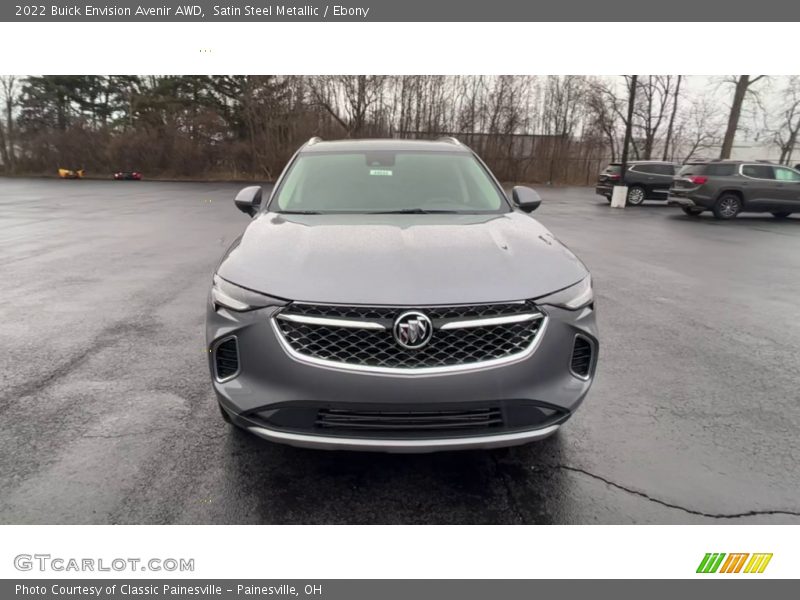 Satin Steel Metallic / Ebony 2022 Buick Envision Avenir AWD