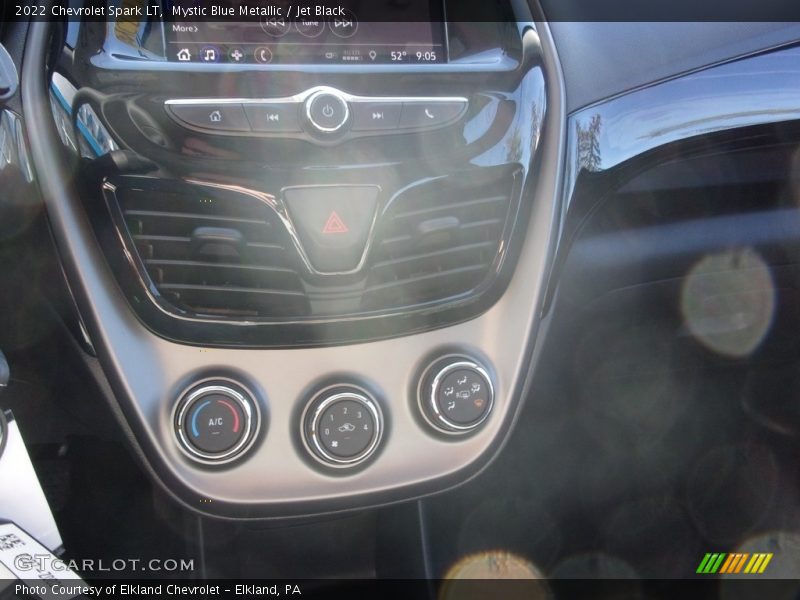 Mystic Blue Metallic / Jet Black 2022 Chevrolet Spark LT