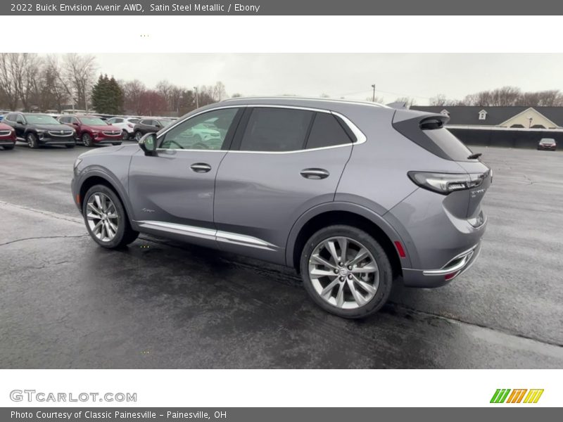Satin Steel Metallic / Ebony 2022 Buick Envision Avenir AWD