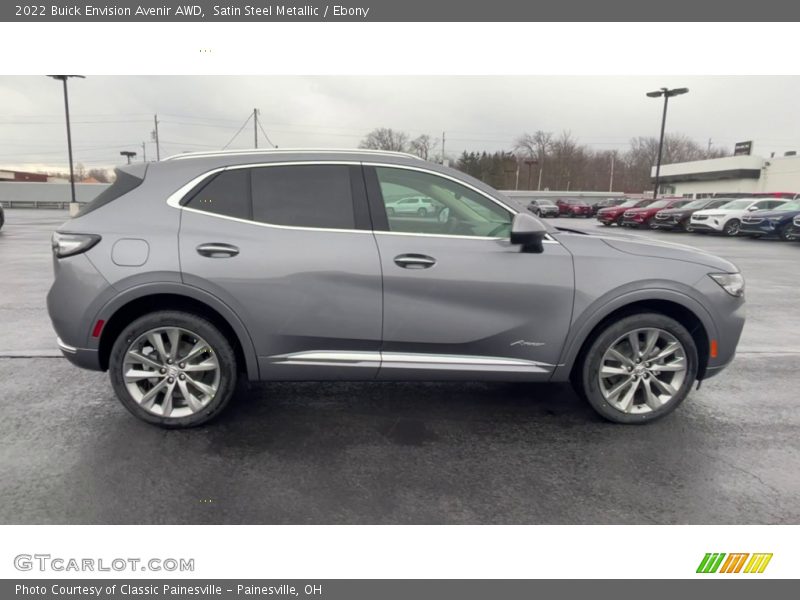 Satin Steel Metallic / Ebony 2022 Buick Envision Avenir AWD