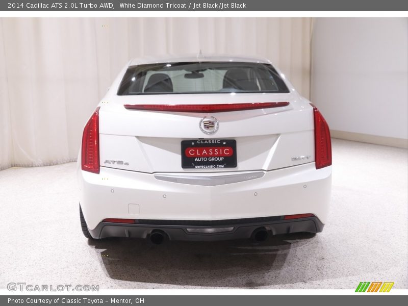 White Diamond Tricoat / Jet Black/Jet Black 2014 Cadillac ATS 2.0L Turbo AWD
