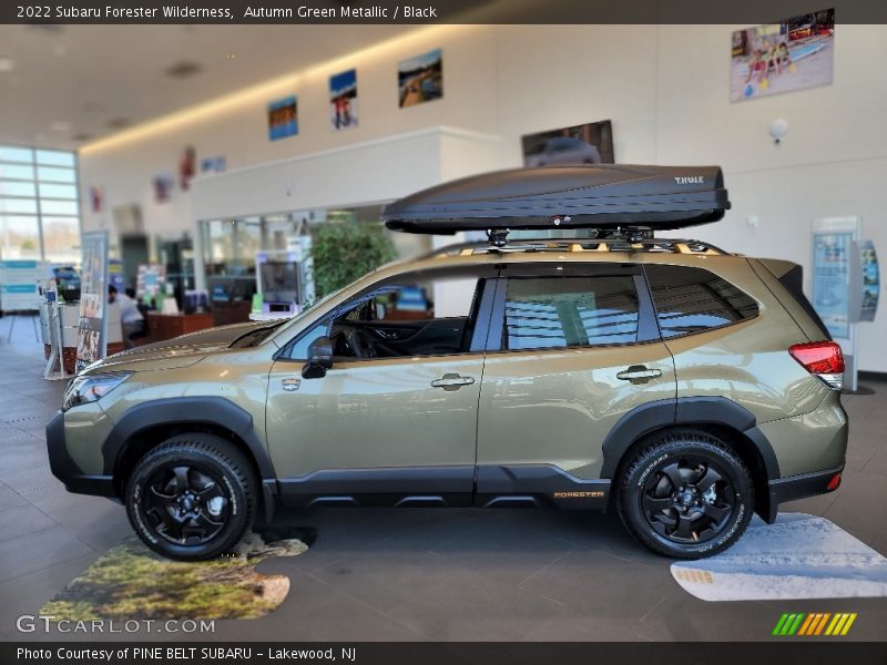  2022 Forester Wilderness Autumn Green Metallic