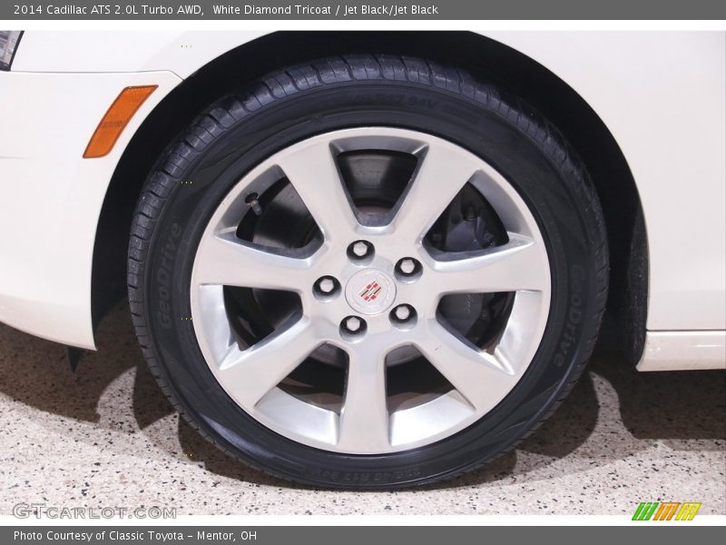 White Diamond Tricoat / Jet Black/Jet Black 2014 Cadillac ATS 2.0L Turbo AWD