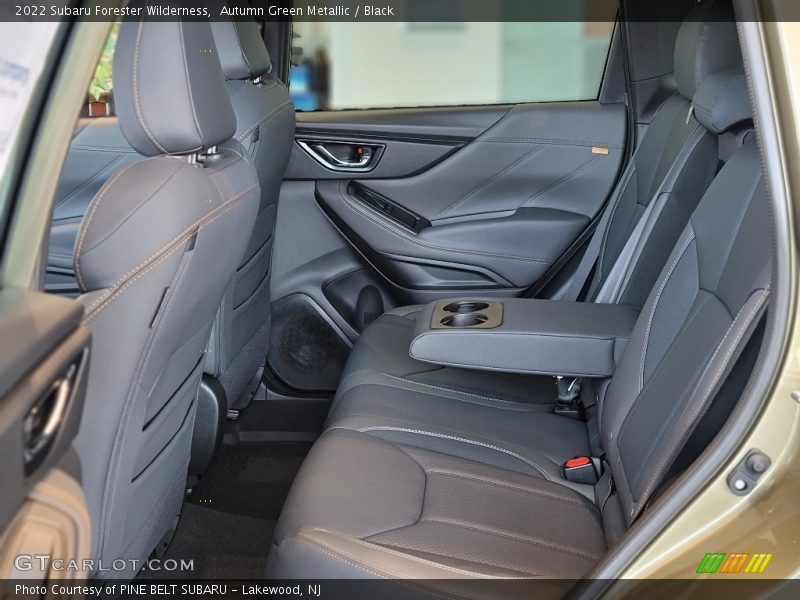 Rear Seat of 2022 Forester Wilderness