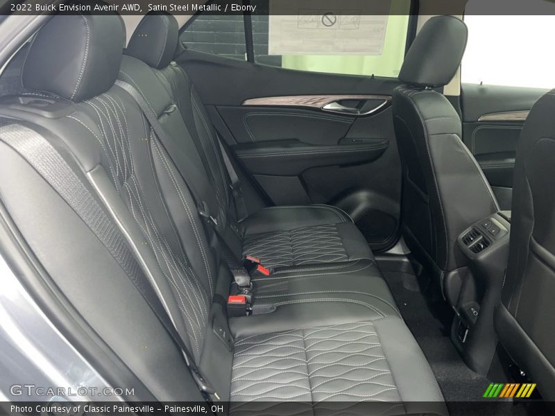 Satin Steel Metallic / Ebony 2022 Buick Envision Avenir AWD
