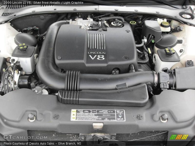 Silver Frost Metallic / Light Graphite 2000 Lincoln LS V8