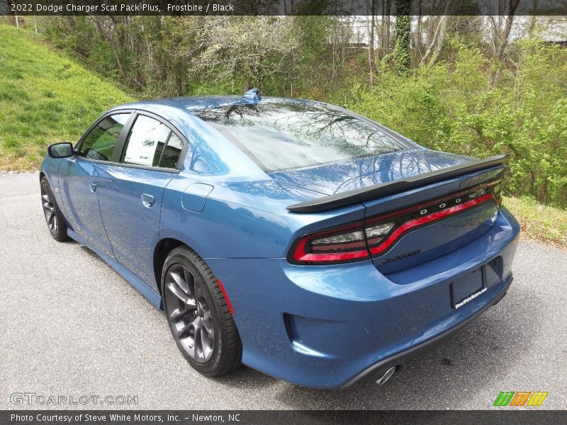 Frostbite / Black 2022 Dodge Charger Scat Pack Plus