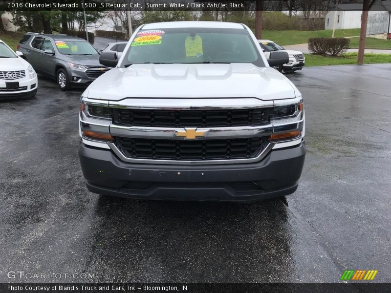 Summit White / Dark Ash/Jet Black 2016 Chevrolet Silverado 1500 LS Regular Cab