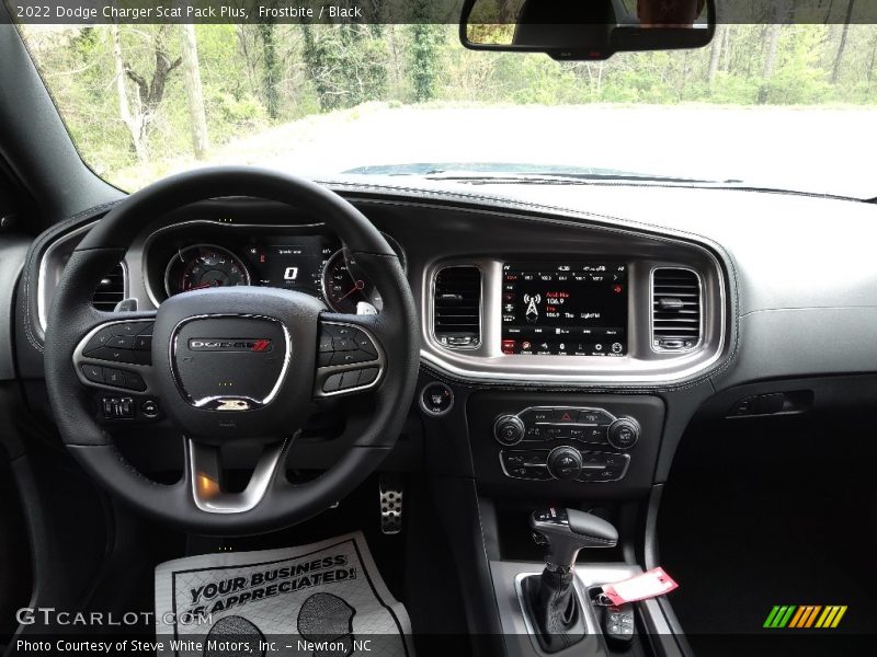 Frostbite / Black 2022 Dodge Charger Scat Pack Plus