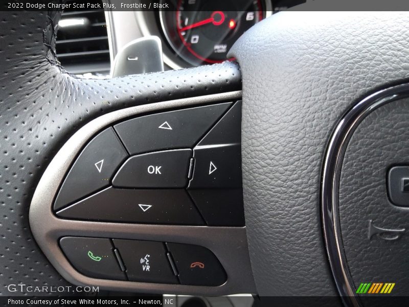 Frostbite / Black 2022 Dodge Charger Scat Pack Plus