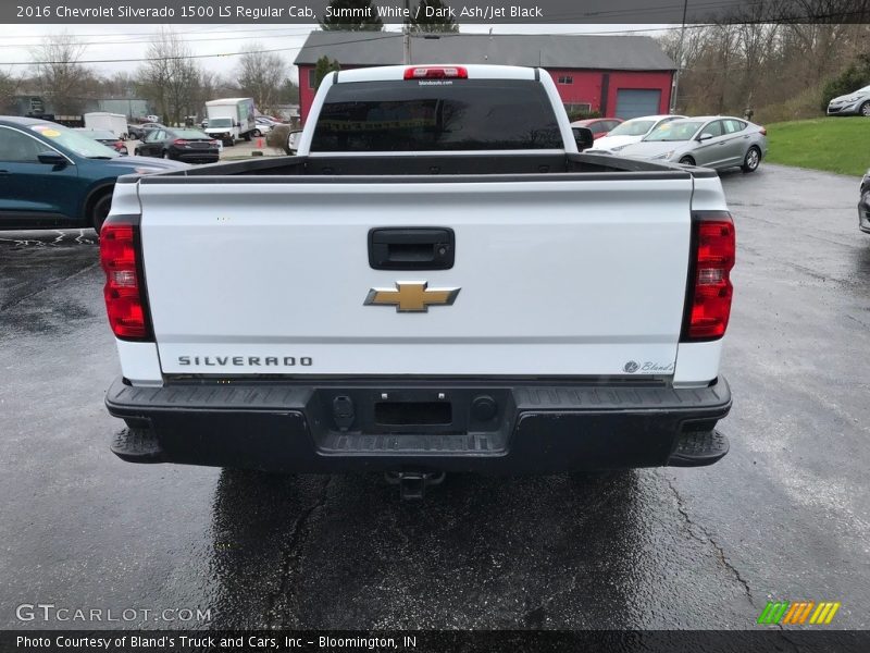 Summit White / Dark Ash/Jet Black 2016 Chevrolet Silverado 1500 LS Regular Cab