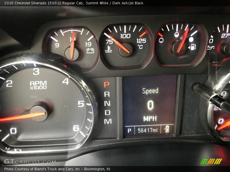  2016 Silverado 1500 LS Regular Cab LS Regular Cab Gauges