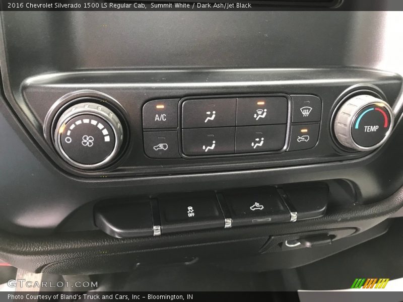Controls of 2016 Silverado 1500 LS Regular Cab