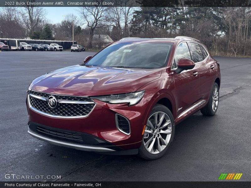Cinnabar Metallic / Ebony 2022 Buick Envision Avenir AWD