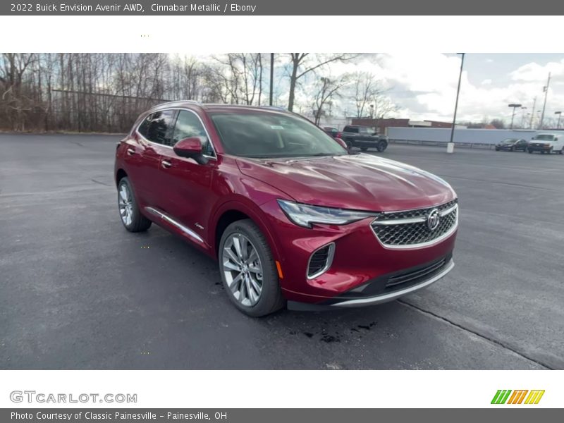 Cinnabar Metallic / Ebony 2022 Buick Envision Avenir AWD