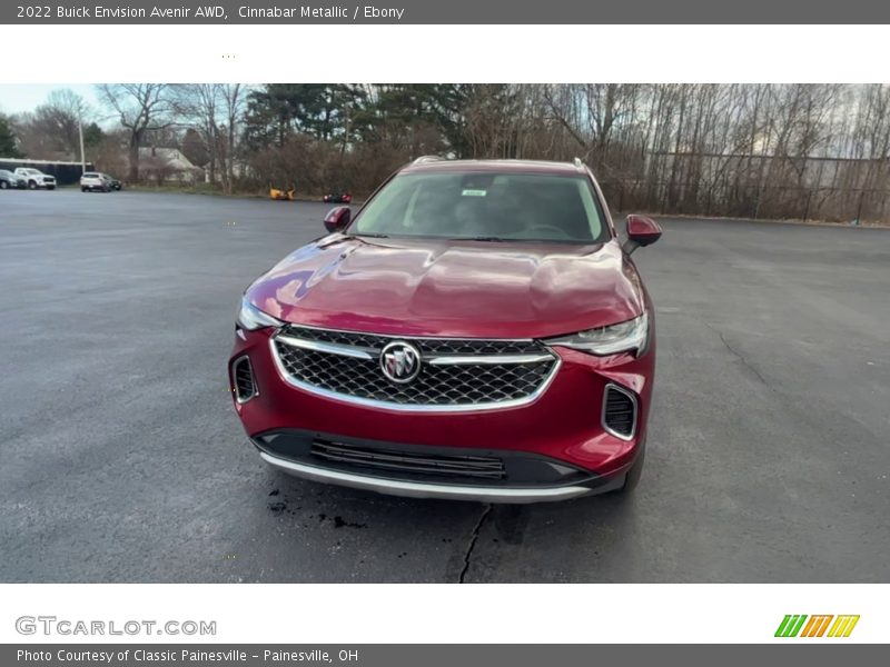 Cinnabar Metallic / Ebony 2022 Buick Envision Avenir AWD