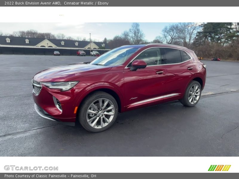 Cinnabar Metallic / Ebony 2022 Buick Envision Avenir AWD