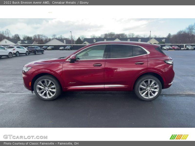 Cinnabar Metallic / Ebony 2022 Buick Envision Avenir AWD
