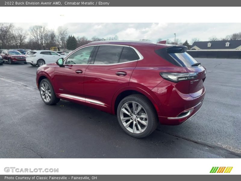 Cinnabar Metallic / Ebony 2022 Buick Envision Avenir AWD