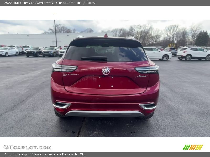 Cinnabar Metallic / Ebony 2022 Buick Envision Avenir AWD