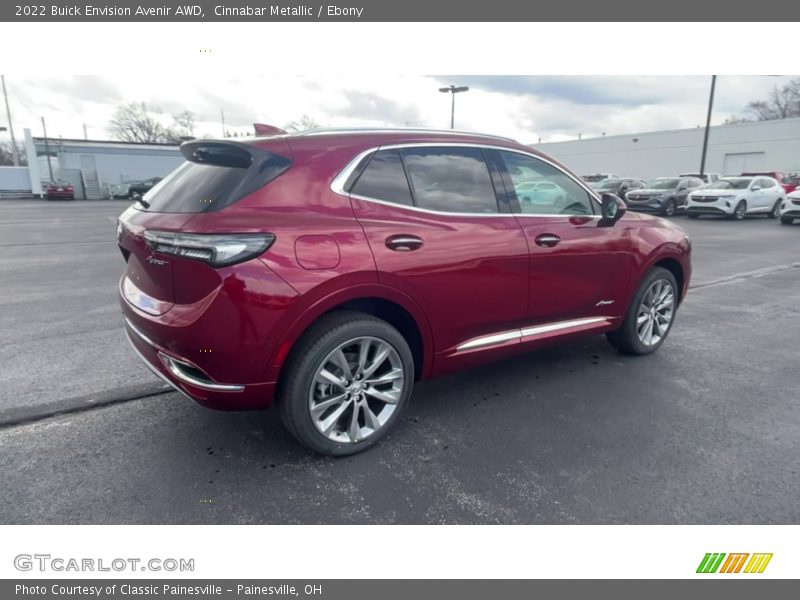 Cinnabar Metallic / Ebony 2022 Buick Envision Avenir AWD