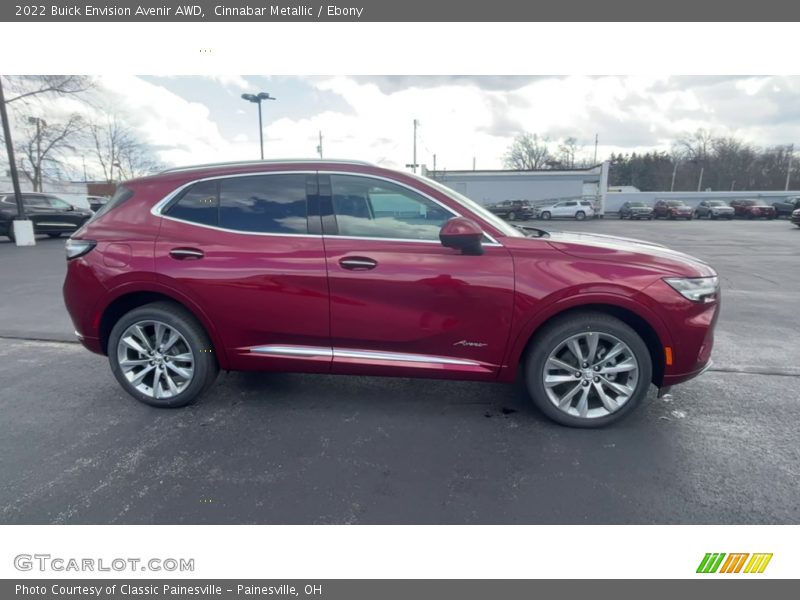 Cinnabar Metallic / Ebony 2022 Buick Envision Avenir AWD
