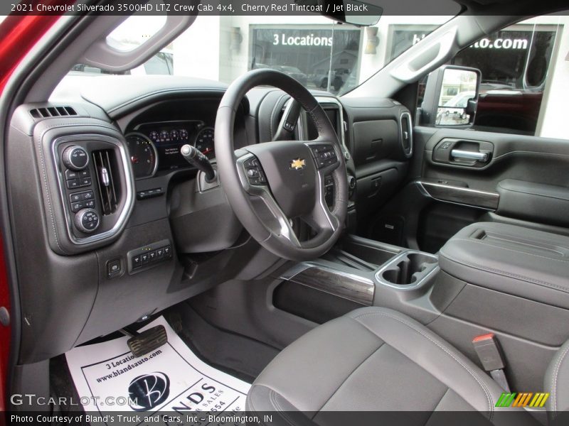 Cherry Red Tintcoat / Jet Black 2021 Chevrolet Silverado 3500HD LTZ Crew Cab 4x4