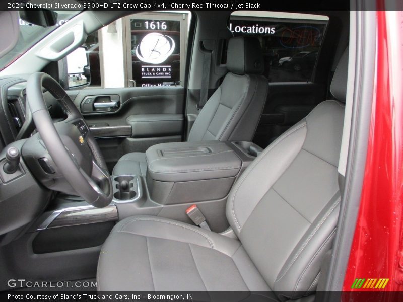 Cherry Red Tintcoat / Jet Black 2021 Chevrolet Silverado 3500HD LTZ Crew Cab 4x4